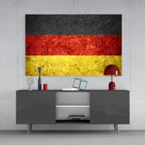 Flag of Germany Glass Wall Art