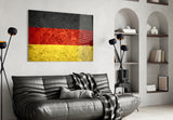 Flag of Germany Glass Wall Art