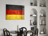 Flag of Germany Glass Wall Art