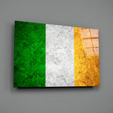 Flag of Ireland Glass Wall Art