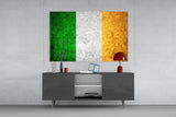 Flag of Ireland Glass Wall Art