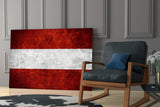 Flag of Austria Glass Wall Art