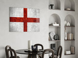 Flag of England Glass Wall Art