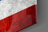 Flag of Tayland Glass Wall Art