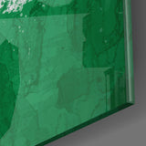 Flag of Palestina Glass Wall Art