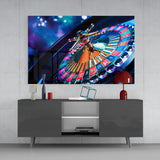 Roulette Glass Wall Art