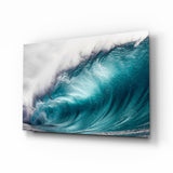 Wave Glass Wall Art