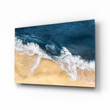 Waves Glass Wall Art