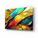 Abstract Art Glass Wall Art