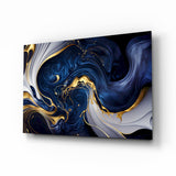 Abstract Art Glass Wall Art