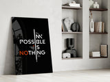 Motivational Glass Wall Art