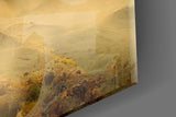 Mountain View Glass Wall Art