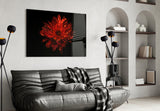 Flower Glass Wall Art