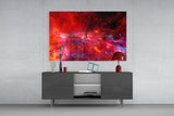 Galaxy Glass Wall Art