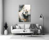 Horse Art Glass Wall Art