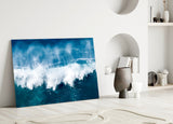 Waves Glass Wall Art