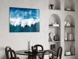 Waves Glass Wall Art