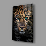 Leopard Glass Wall Art