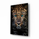 Leopard Glass Wall Art