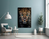 Leopard Glass Wall Art