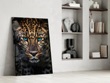 Leopard Glass Wall Art