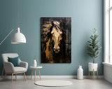 Horse Art Glass Wall Art