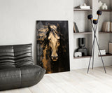 Horse Art Glass Wall Art