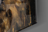 Lion Glass Wall Art