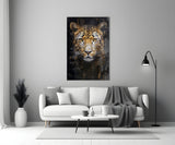 Leopard Glass Wall Art