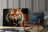 Tiger Glass Wall Art