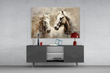 Horse Art Glass Wall Art