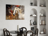 Horse Art Glass Wall Art