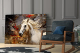 Horse Art Glass Wall Art