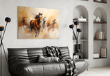 Horse Art Glass Wall Art