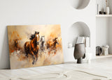 Horse Art Glass Wall Art