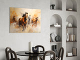 Horse Art Glass Wall Art