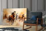 Horse Art Glass Wall Art