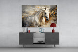 Horse Art Glass Wall Art