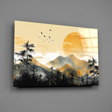 Nature View Glass Wall Art