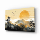 Nature View Glass Wall Art