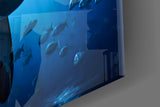 Shark Glass Wall Art