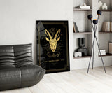 Capricorn Glass Wall Art