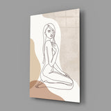 Woman's Art Glass Wall Art