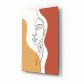 Woman's Art Glass Wall Art