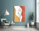 Woman's Art Glass Wall Art