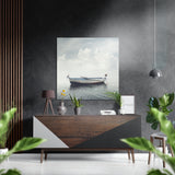 Tranquility Brushed Aluminium Dibond Wall Art