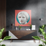 The Art of Sculpture Brushed Aluminium Dibond Wall Art