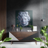 The Art of Sculpture Brushed Aluminium Dibond Wall Art