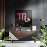 Scorpio Brushed Aluminium Dibond Wall Art