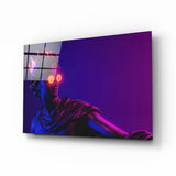 Cool Statue Glass Wall Art